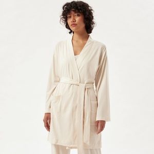 NWT Girlfriend Collective Chamomile Dream Robe, size M